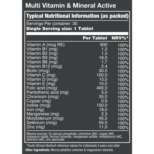 VitaTech Multi-Vitamin & Mineral Active product image 2