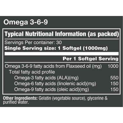 VitaTech Omega 3-6-9 softgels product image 2