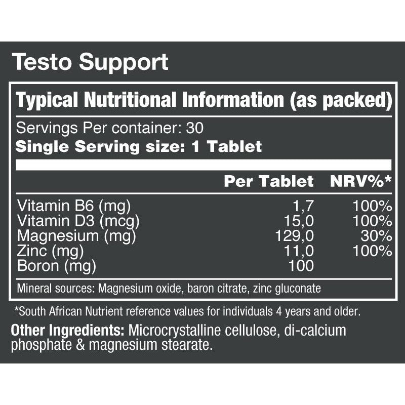 VitaTech Testo Support